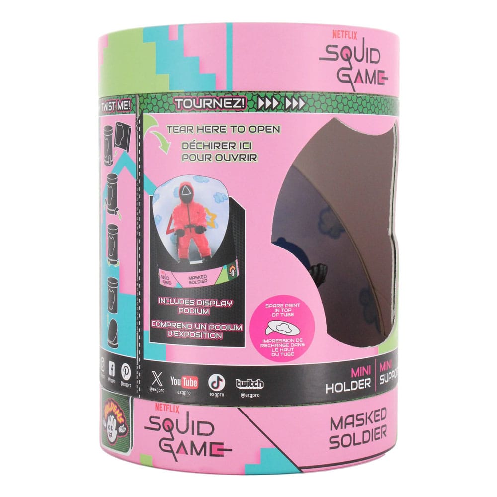 Cable Guys Holdems - Squid Game - Support pour écouteurs et téléphone Garde Triangle