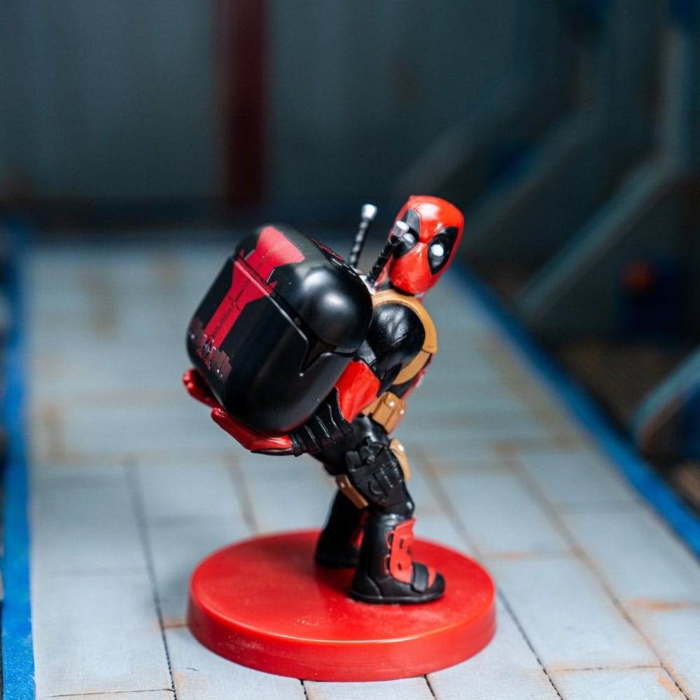 Marvel mini support Holdems avec écouteurs sans fil Deadpool TWS Buds Pro 10 cm