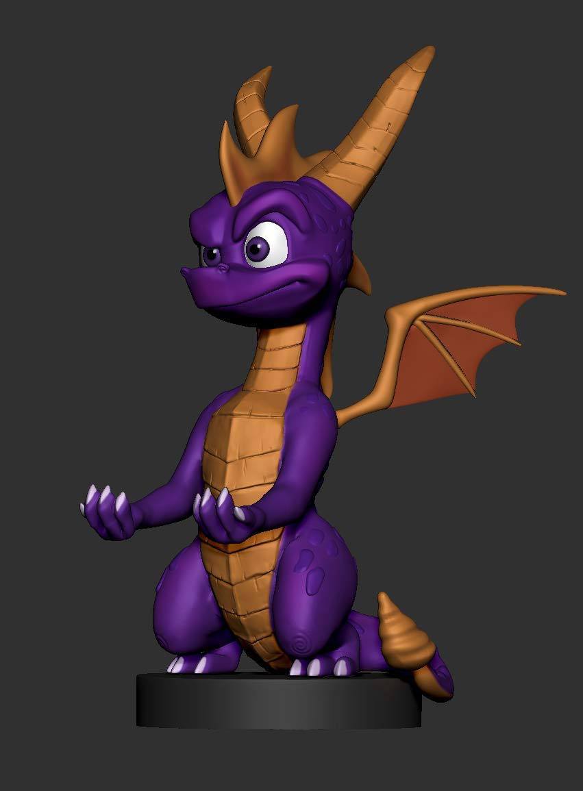 Spyro the Dragon support Cably Guys Spyro 20 cm