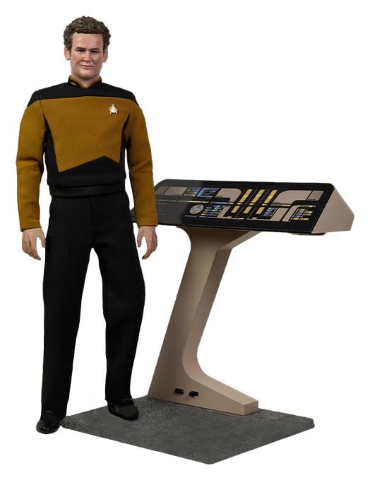 Star Trek: La Nouvelle Génération figurine 1/6 Chief Miles O'Brien with Transporter Console 30 cm