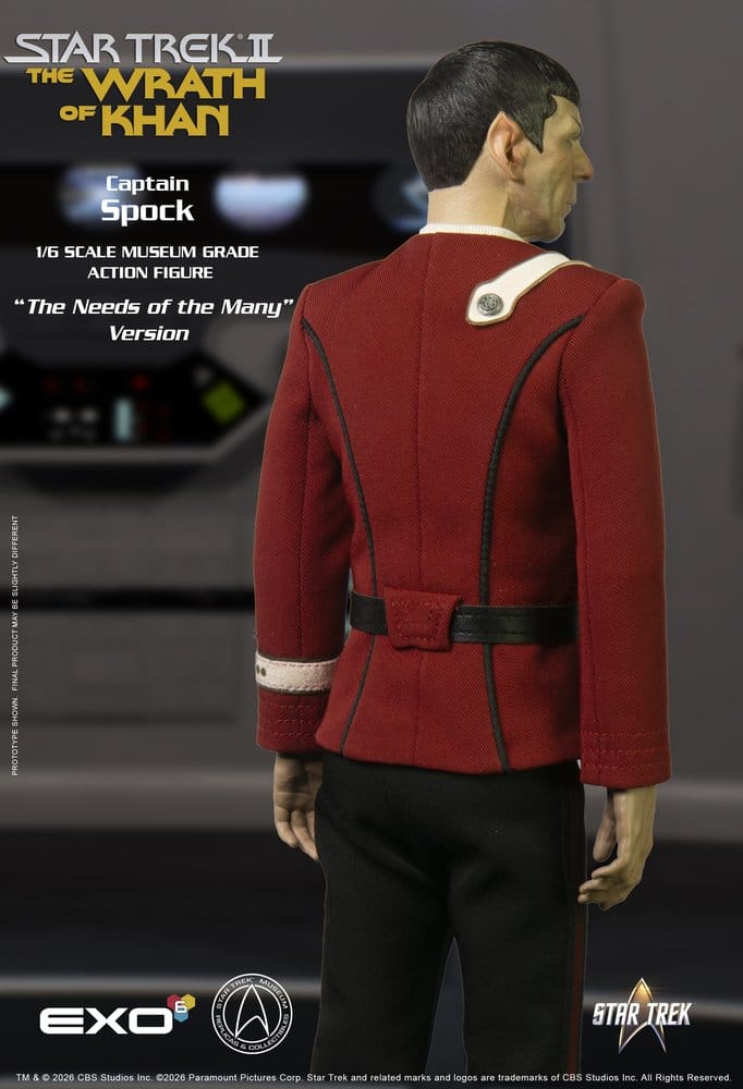 Star Trek : La Colère de Khan figurine 1/6 Captain Spock Needs of the Many Version 30 cm
