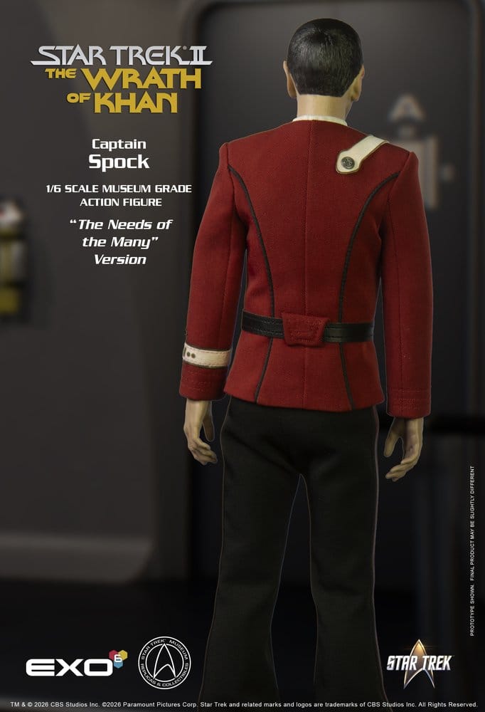 Star Trek : La Colère de Khan figurine 1/6 Captain Spock Needs of the Many Version 30 cm