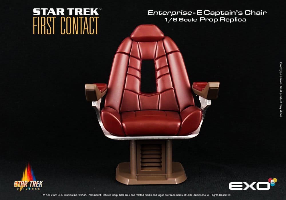 Star Trek : Premier Contact réplique 1/6 Captain's Chair 15 cm