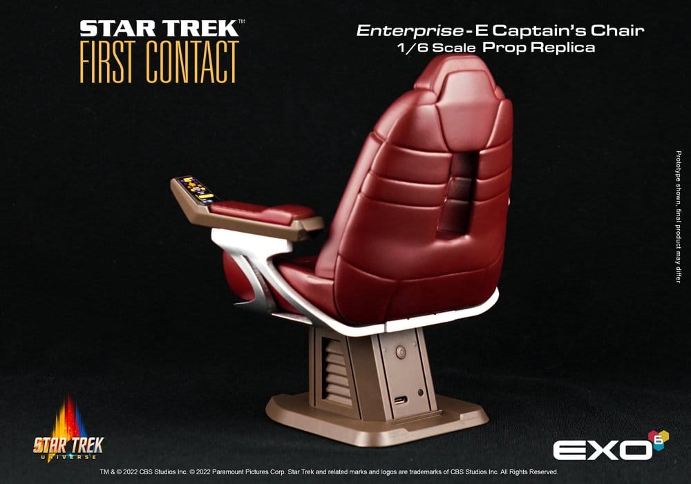 Star Trek : Premier Contact réplique 1/6 Captain's Chair 15 cm
