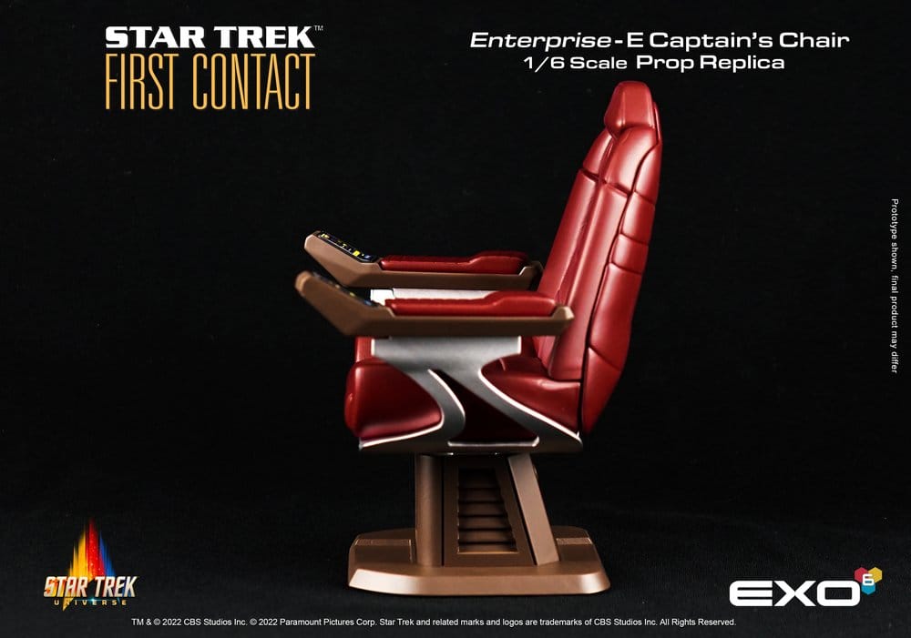 Star Trek : Premier Contact réplique 1/6 Captain's Chair 15 cm