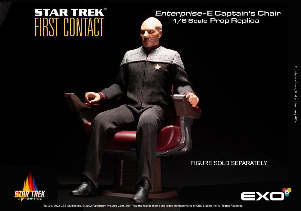 Star Trek : Premier Contact réplique 1/6 Captain's Chair 15 cm