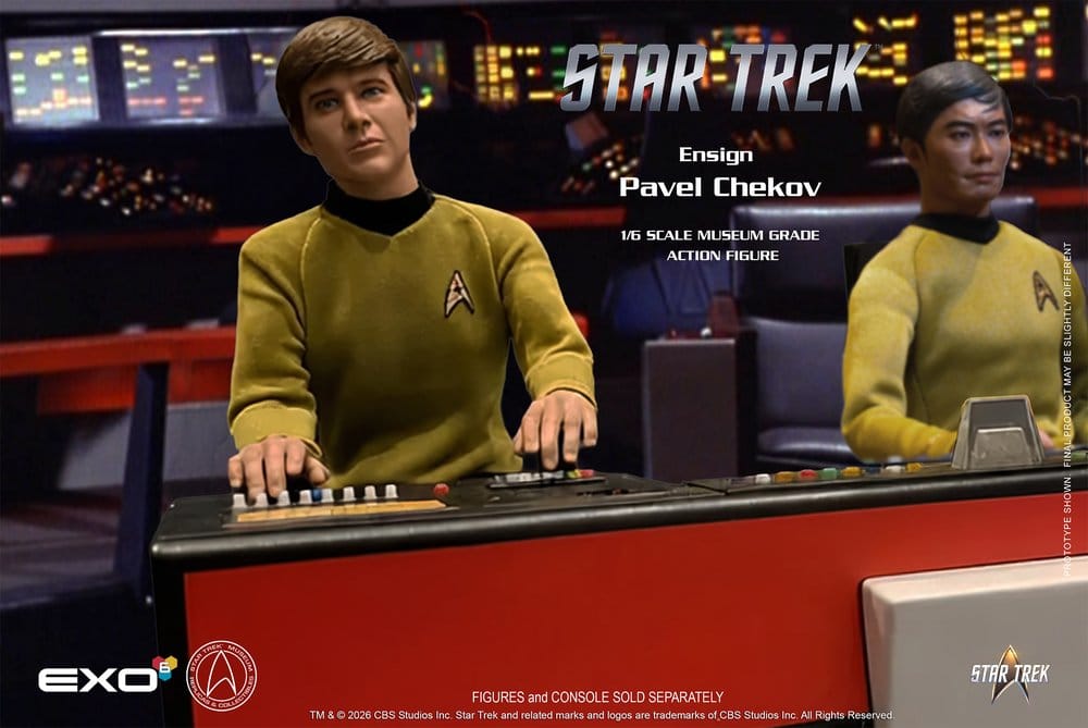 Star Trek: La série originale figurine 1/6 Ensign Pavel Chekov 30 cm