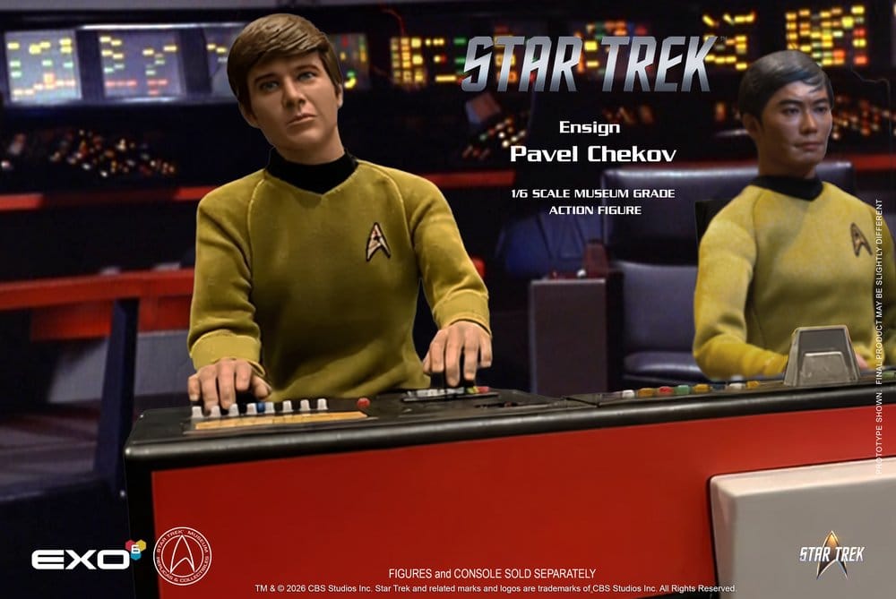 Star Trek: La série originale figurine 1/6 Ensign Pavel Chekov 30 cm