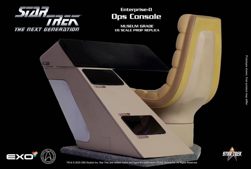 Star Trek : La Nouvelle Génération réplique 1/6 Enterprise-D Bridge Consoles Set