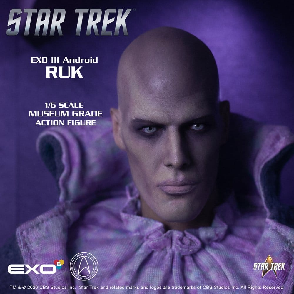 Star Trek: La série originale figurine 1/6 Ruk EXO III Android 33 cm