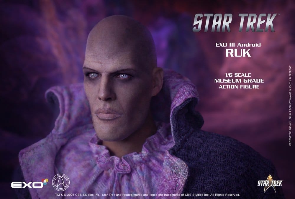 Star Trek: La série originale figurine 1/6 Ruk EXO III Android 33 cm