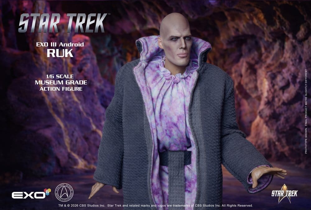 Star Trek: La série originale figurine 1/6 Ruk EXO III Android 33 cm