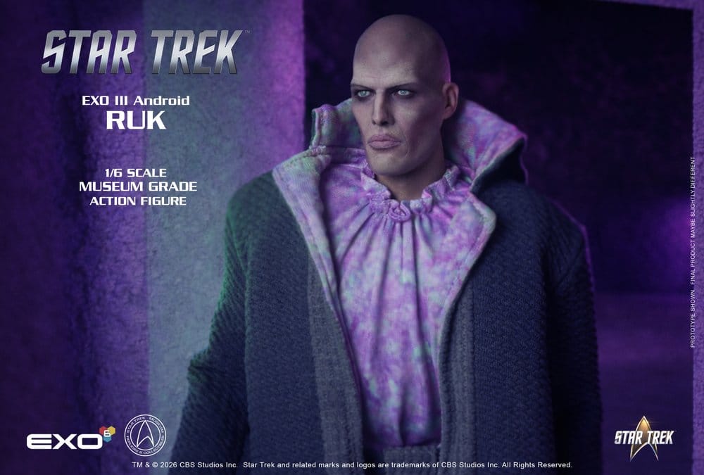 Star Trek: La série originale figurine 1/6 Ruk EXO III Android 33 cm