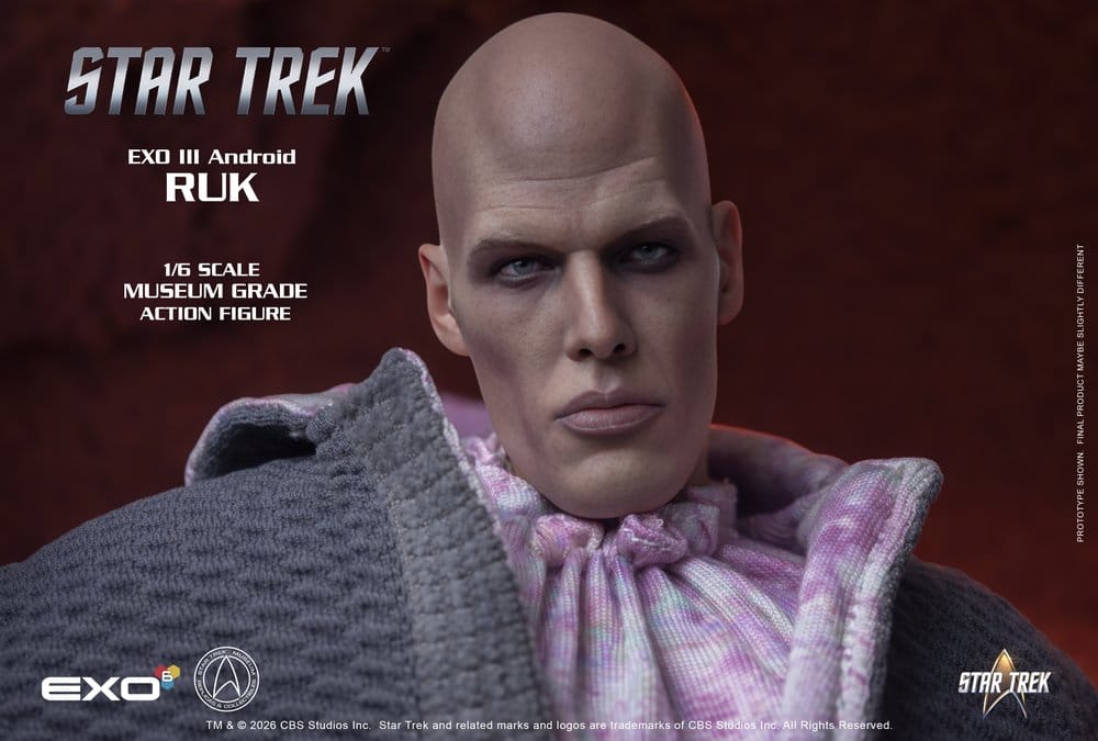 Star Trek: La série originale figurine 1/6 Ruk EXO III Android 33 cm