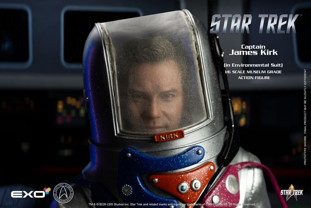 Star Trek: La série originale figurine 1/6 Captain James T. Kirk (in Environmental Suit) 29 cm