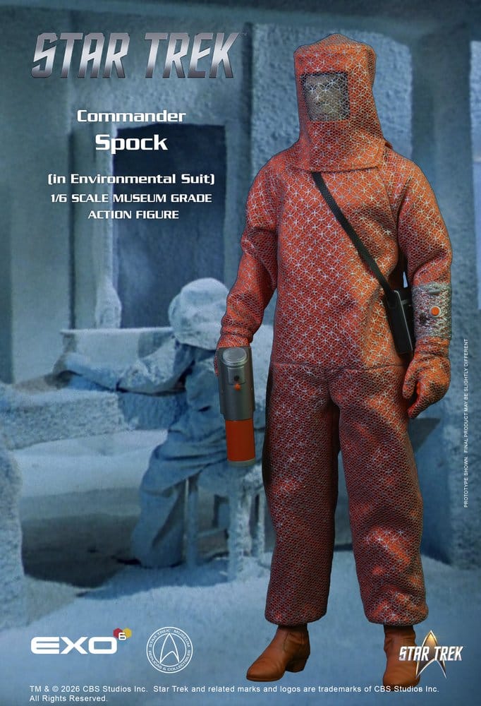 Star Trek Figurine 1/6 Spock (en combinaison environnementale) 30 cm