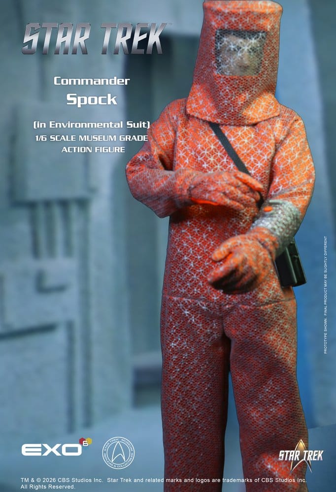 Star Trek Figurine 1/6 Spock (en combinaison environnementale) 30 cm