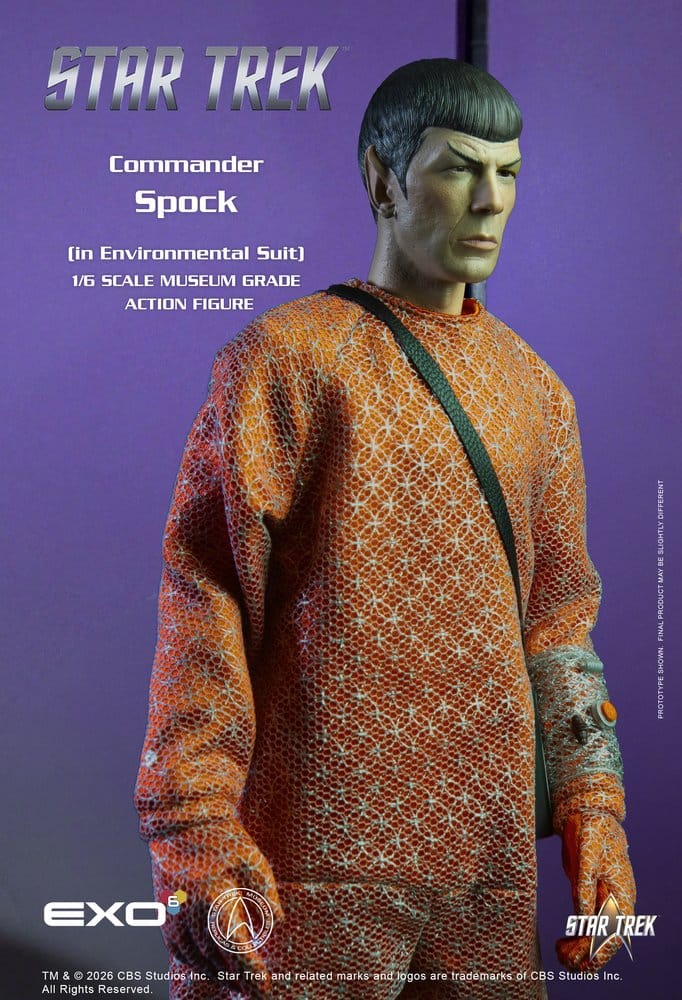 Star Trek Figurine 1/6 Spock (en combinaison environnementale) 30 cm