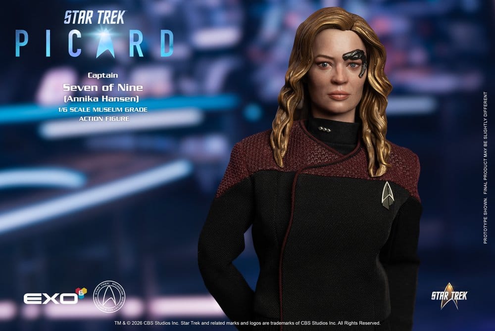 Star Trek: Picard figurine 1/6 Captain Seven of Nine 29 cm
