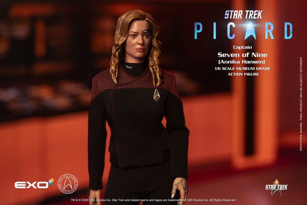 Star Trek: Picard figurine 1/6 Captain Seven of Nine 29 cm