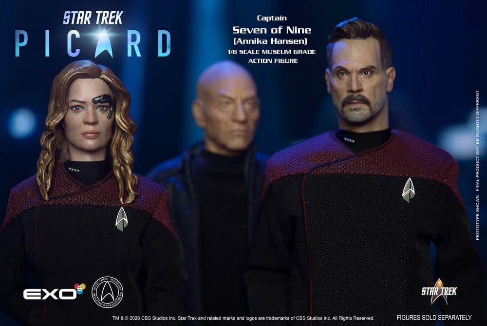 Star Trek: Picard figurine 1/6 Captain Seven of Nine 29 cm