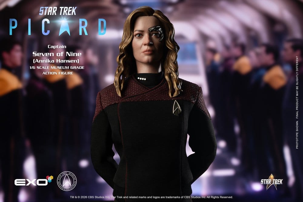 Star Trek: Picard figurine 1/6 Captain Seven of Nine 29 cm