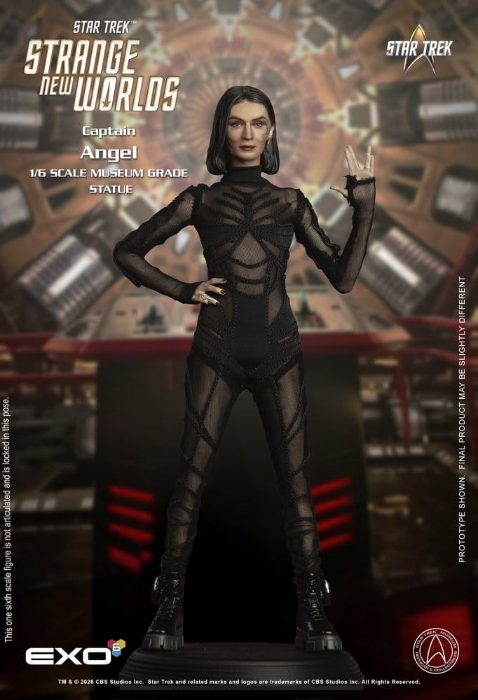 Star Trek: Strange New Worlds figurine Mixed Media 1/6 Captain Angel 28 cm