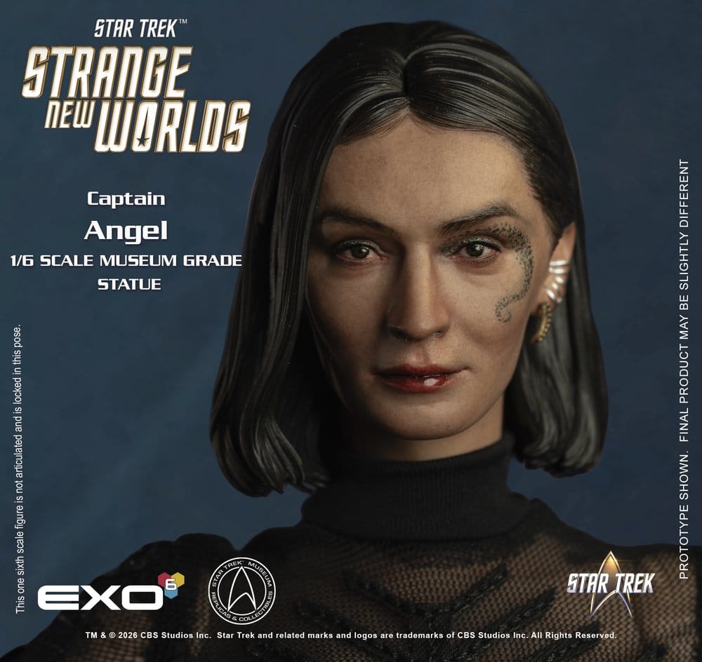 Star Trek: Strange New Worlds figurine Mixed Media 1/6 Captain Angel 28 cm