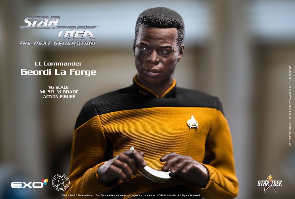 Star Trek: The Next Generation figurine 1/6 Lt. Commander Geordi La Forge (Essentials Version) 28 cm