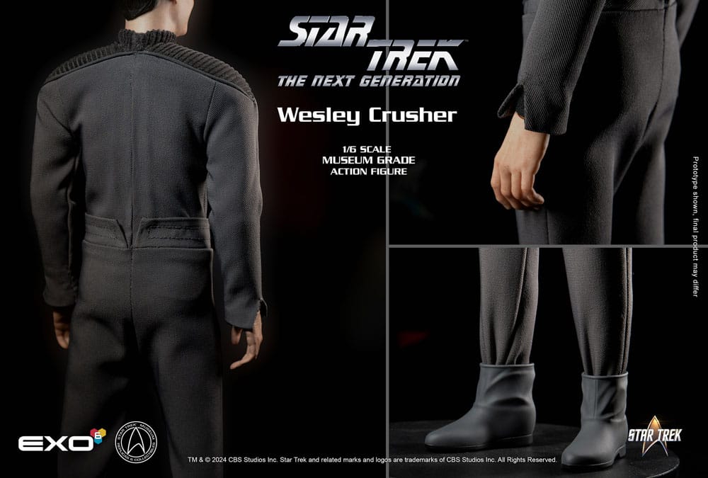 Star Trek: La Nouvelle Génération figurine 1/6 Wesley Crusher 30 cm
