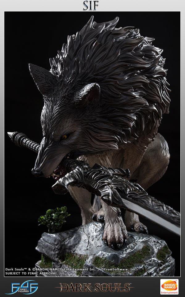 Dark Souls statuette The Great Grey Wolf Sif 64 cm