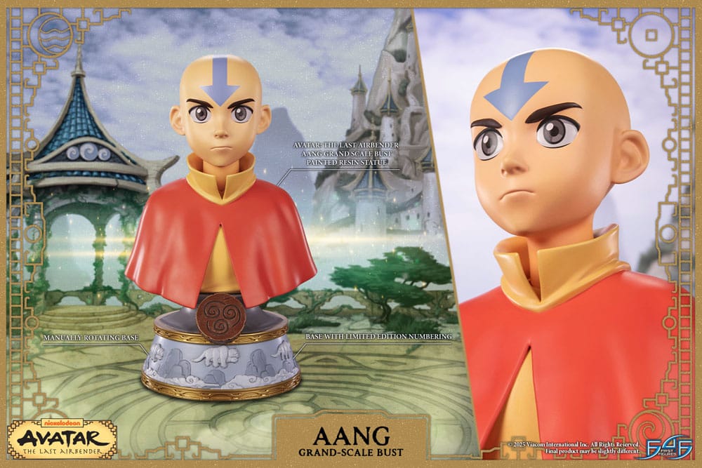 Avatar: The Last Airbender buste Grand Scale Aang 34 cm