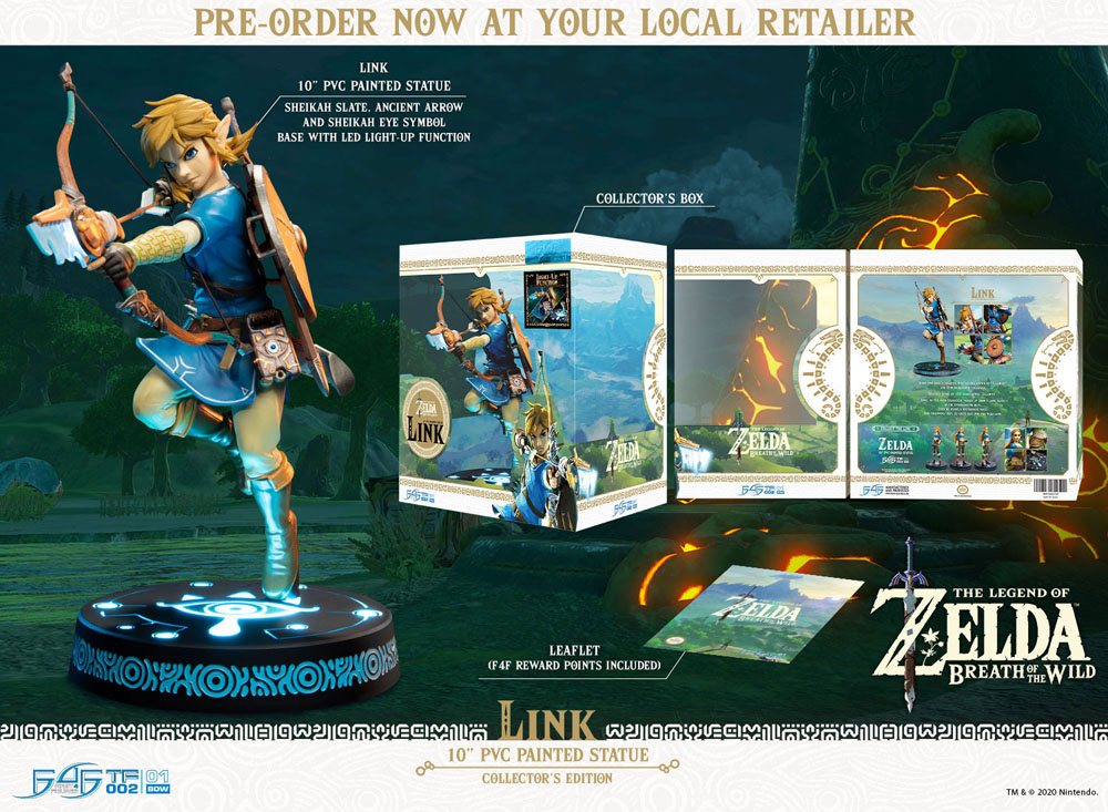 The Legend of Zelda Breath of the Wild statuette PVC Link Collector's Edition 25 cm