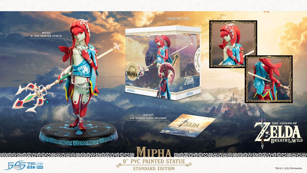 The Legend of Zelda Breath of the Wild statuette PVC Mipha 21 cm