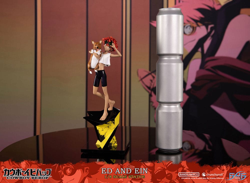 Cowboy Bebop statuette 1/8 Ed & Ein 28 cm