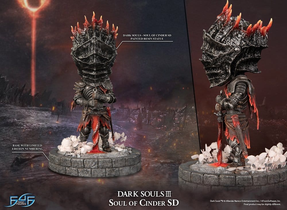 Dark Souls III statuette Soul of Cinder SD 22 cm