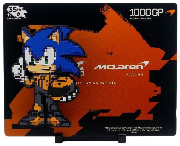Sonic The Hedgehog x McLaren magnet à collectionner FiGGYZ Sonic McLaren 35th Anniversary 9 cm