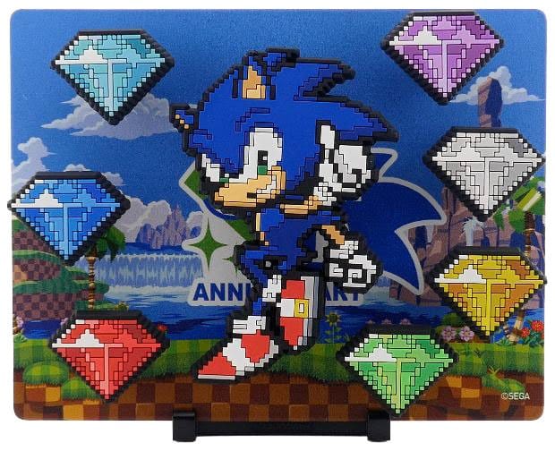 Sonic The Hedgehog magnet à collectionner FiGGYZ Modern Sonic 35th Anniversary 9 cm