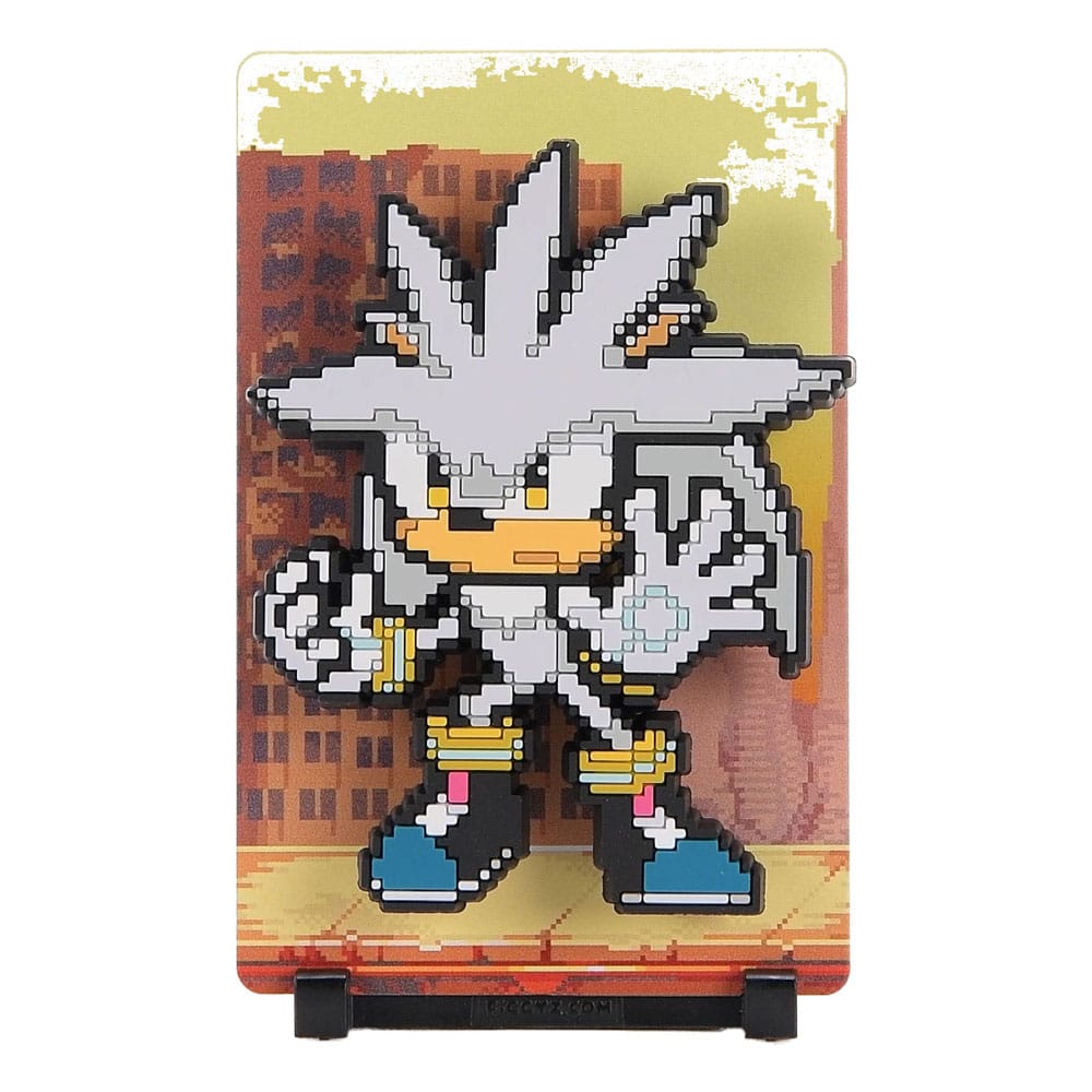 Sonic the Hedgehog (Modern) magnet à collectionner FiGGYZ Silver 11 cm