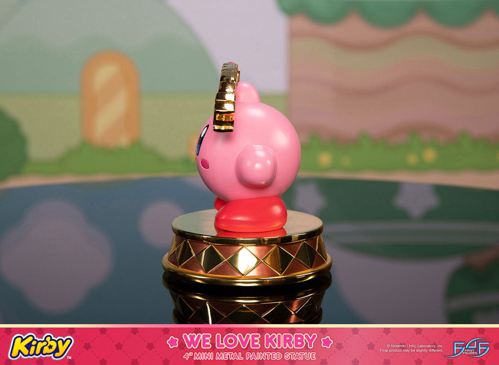 Kirby statuette DieCast We Love Kirby 10 cm