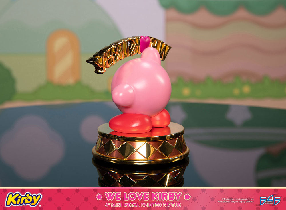 Kirby statuette DieCast We Love Kirby 10 cm