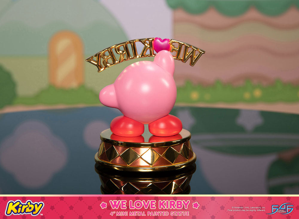 Kirby statuette DieCast We Love Kirby 10 cm