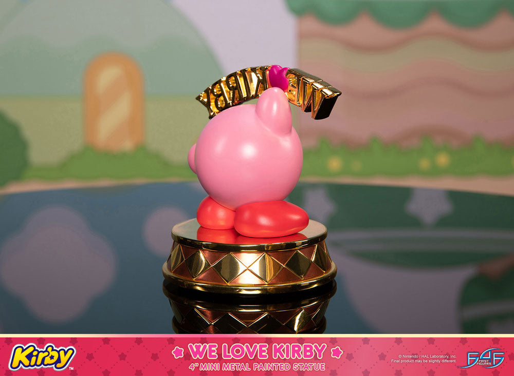 Kirby statuette DieCast We Love Kirby 10 cm