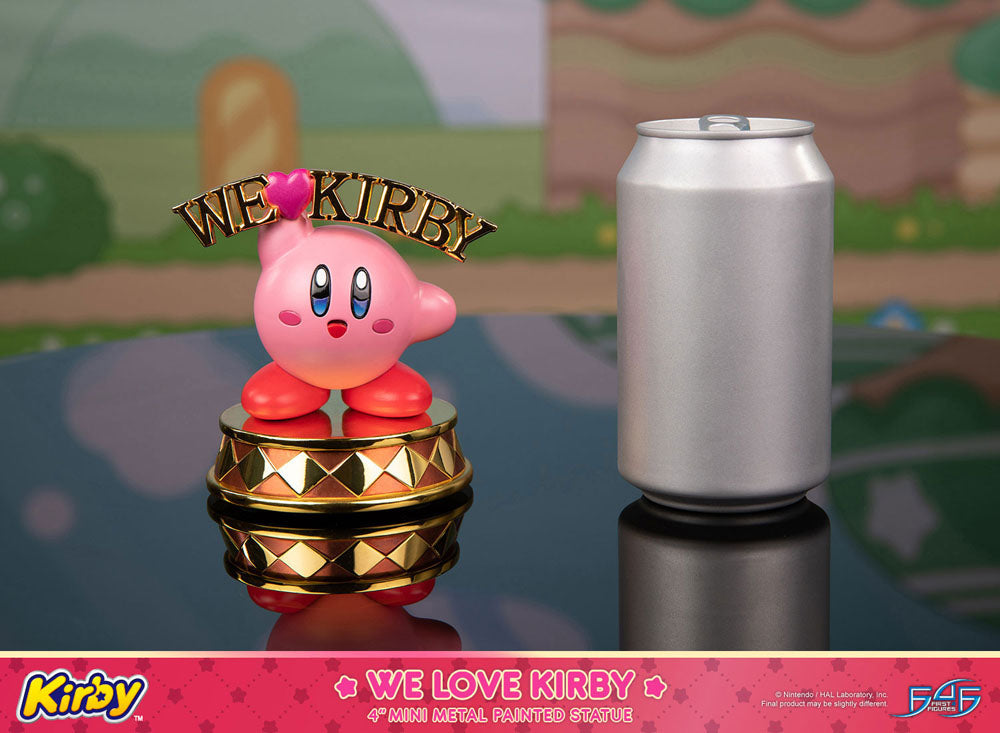 Kirby statuette DieCast We Love Kirby 10 cm