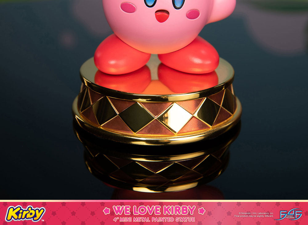 Kirby statuette DieCast We Love Kirby 10 cm