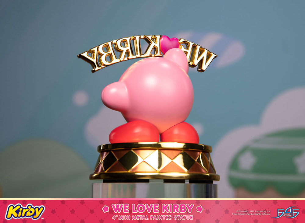 Kirby statuette DieCast We Love Kirby 10 cm