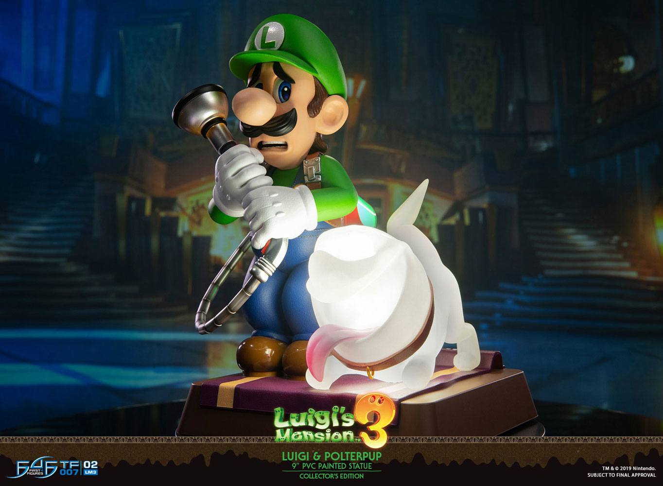 Luigi's Mansion 3 statuette PVC Luigi & Polterpup Collector's Edition 23 cm