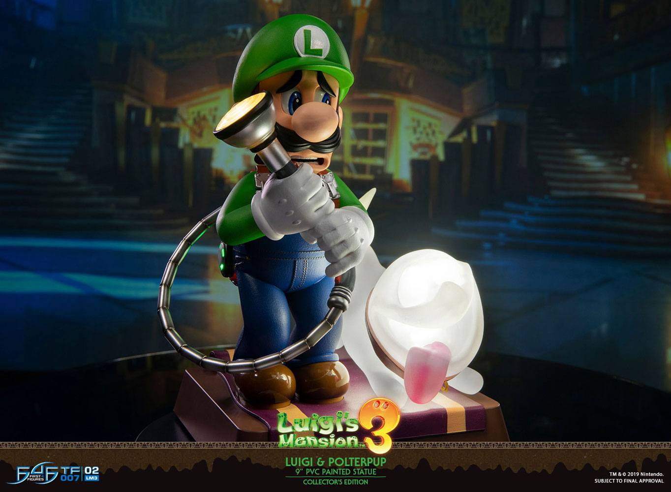 Luigi's Mansion 3 statuette PVC Luigi & Polterpup Collector's Edition 23 cm