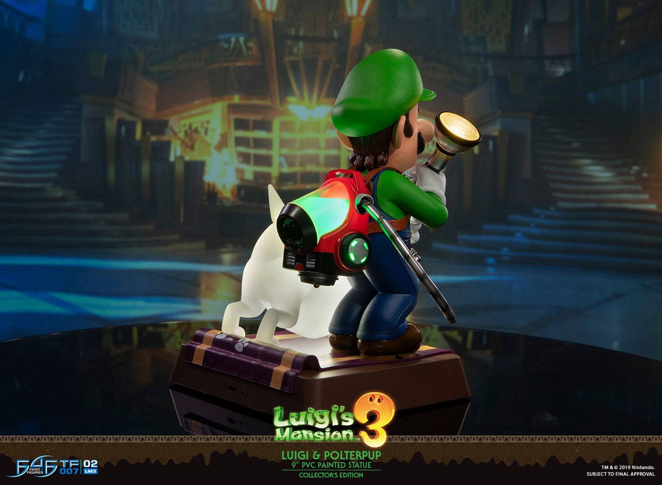 Luigi's Mansion 3 statuette PVC Luigi & Polterpup Collector's Edition 23 cm