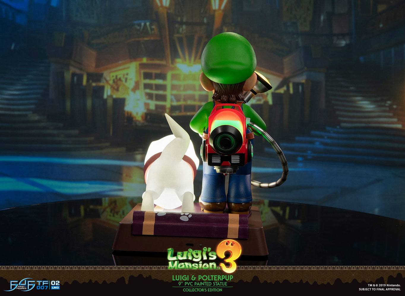 Luigi's Mansion 3 statuette PVC Luigi & Polterpup Collector's Edition 23 cm